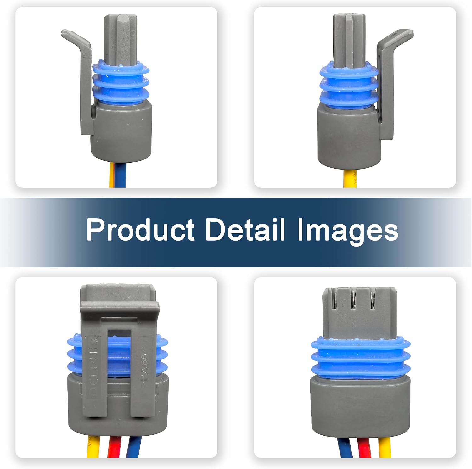 12085538 Camshaft Position Sensor Connector Wiring Harness -Compatible with Select GM Chevy Buick GMC Cadillac Replace# 12126476 84937218 12085538