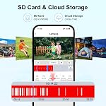 4K Caméras de sécurité solaire double objectif, 2.4G WiFi Caméra Eurveillance Exterieur, 360° PTZ Caméra de sécurité solaire avec vision nocturne couleur, PIR Capteur, Spotlight Siren, 2-Way Audio