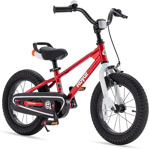 Miniatura 5 de RoyalBaby Kids Bike Freestyle Classic & EZ Balance Pedal Switchable Bicycle, 12 14 16 18 Inch, 3-10 Years Toddler to Big Kids