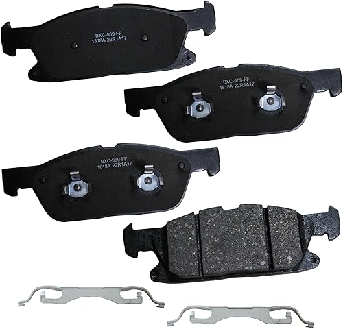 Miniatura 332 de Pastillas de freno delanteras cerámicas Bendix Premium SBC11 para modelos seleccionados Dodge Dart, Ford Fairlane, Falcon, Sedan Delivery, Mustang