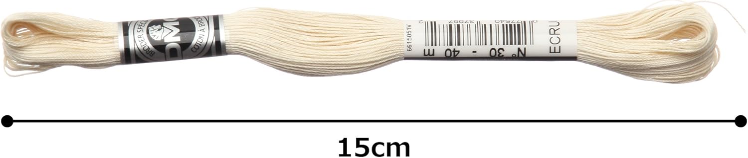 [12 kase] dmc AB Roller Embroidery Thread # 107 30 Count Ecru dmc10730b # Ecru