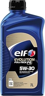 Evolution Full-Tech FE 5W30 Engine Oil ACEA C4 Low SAPS Fuel Economy Formula Synthetic High Performance Motor Oil Lubricant - 1L