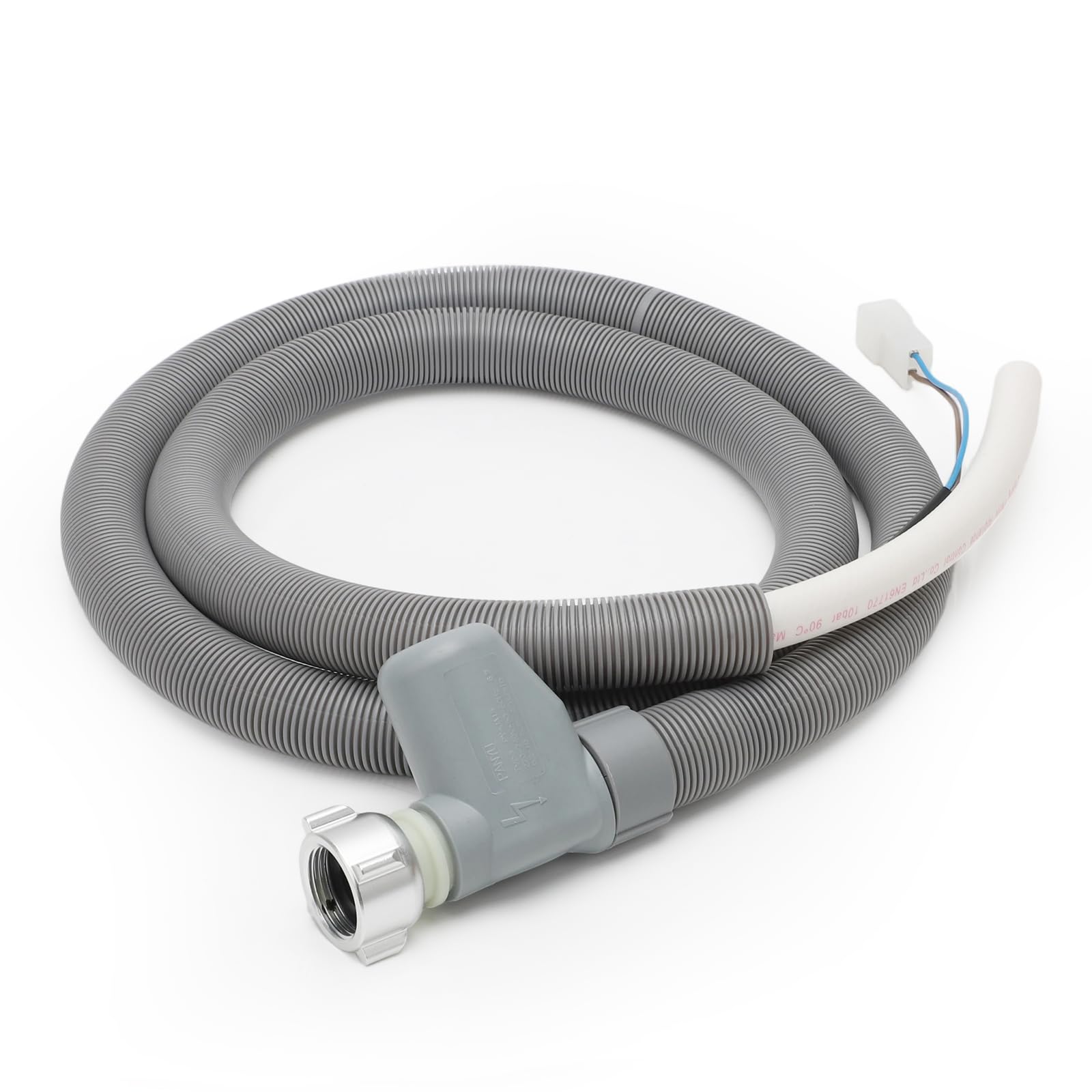 Aquastop Zulaufschlauch 1,8M Universal für Spülmaschine Geschirrspüler Waschmaschine, kompatibel mit Miele Bosch Siemens AEG Electrolux Zanussi Beko LG Samsung, 10499862 7638500 7638501