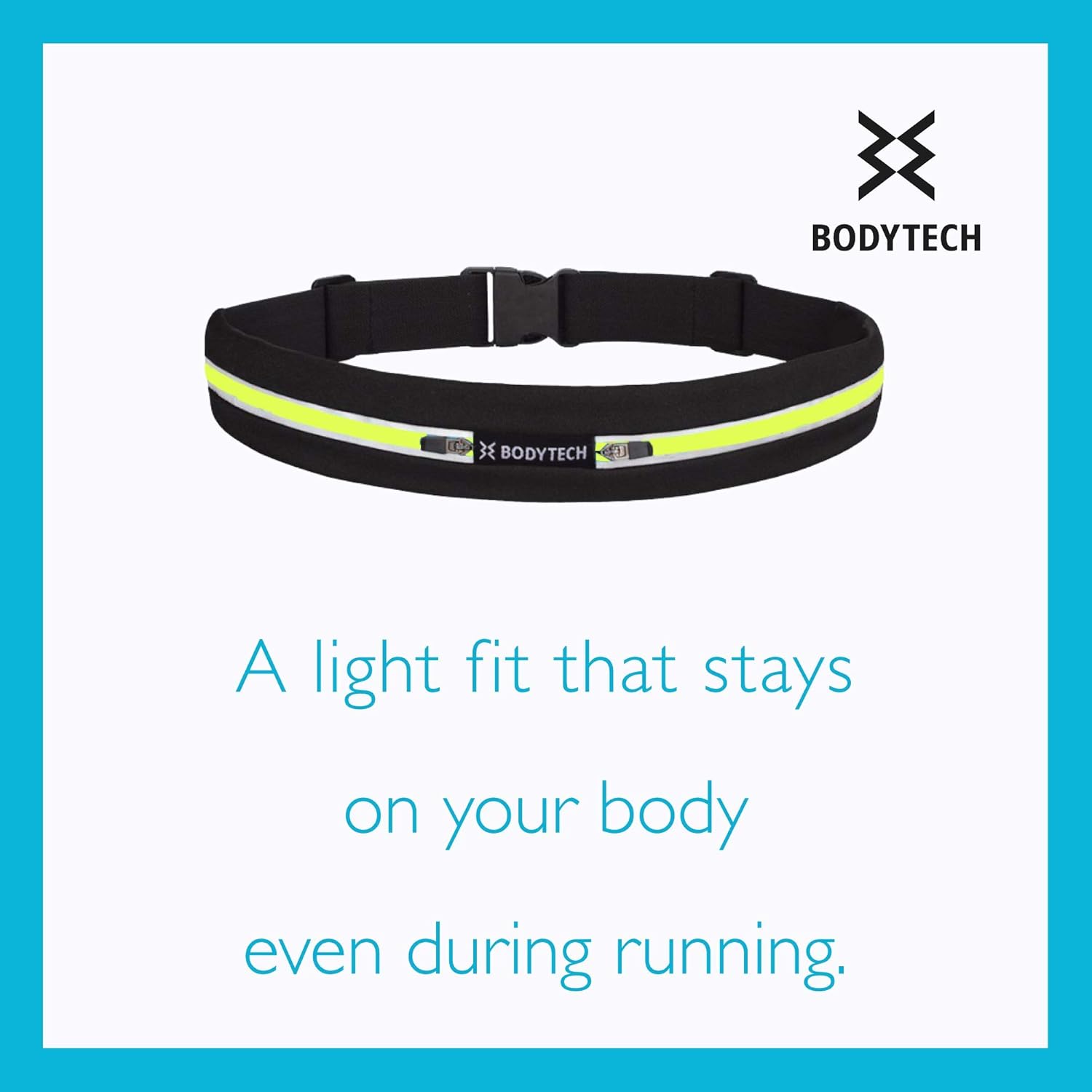 Primasole Running Belt, Black : Sports & Outdoors