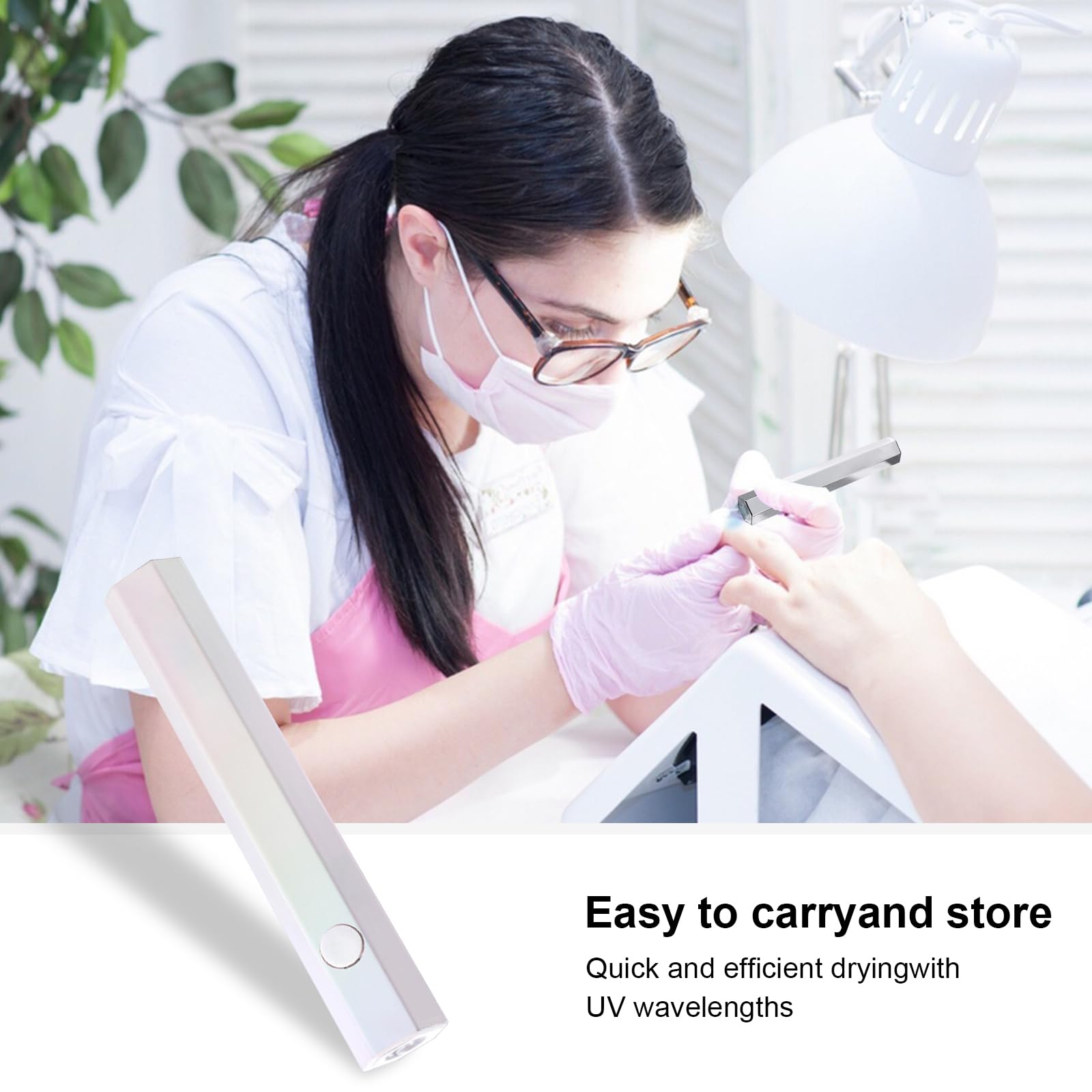 Light For Gel Nails Small Cures Light LED Lamp For Gel Polish Manicures USB Dryer Fast Curing