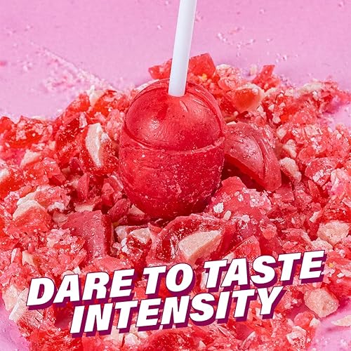 Miniatura 5 de Colombina Bon Bon Bum - Paletas con centro de goma de mascar, sabores surtidos, envueltas individualmente, ideales para recuerdos de fiesta y