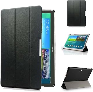 Case for Samsung Galaxy Tab S 10.5 inch - UltraSlim Smart Cover 3 Folding Folio flip Stand Case for SM-T800 SM T805C Tab S 10.5 Auto Sleep