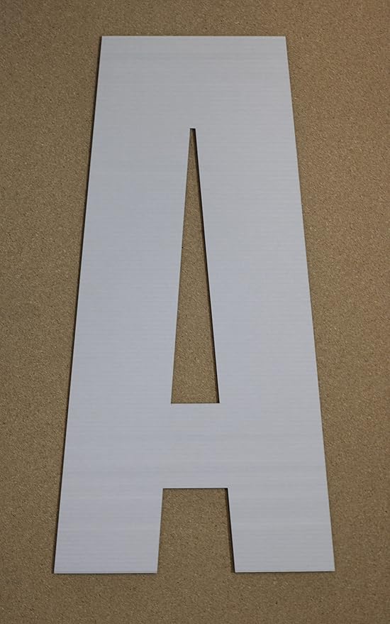 Large White Cardboard Letters Large White Cardboard