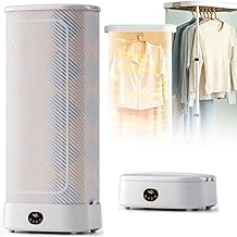 Portable Mini Dryer, Foldable Dryer-Double Layer, Great for Travel, RV, Home, Apartment, Electric Dryers Fast and Efficient Drying, Easy to Use and Store