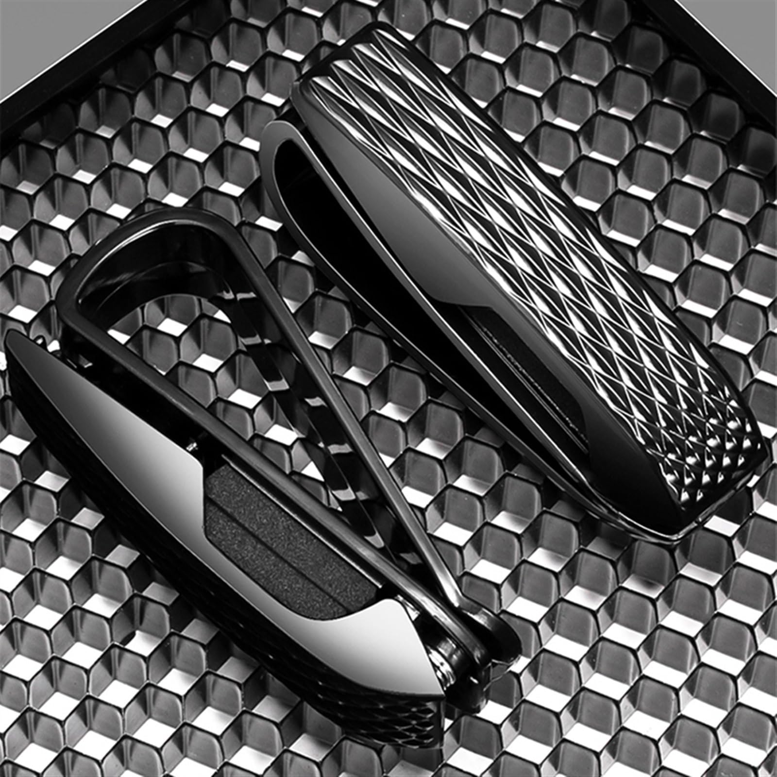 WITTSY Étui Lunettes Voiture Portable Lunettes Attache Clip Voiture Pare-Soleil Lunettes De Soleil Support pour H&Onda pour City