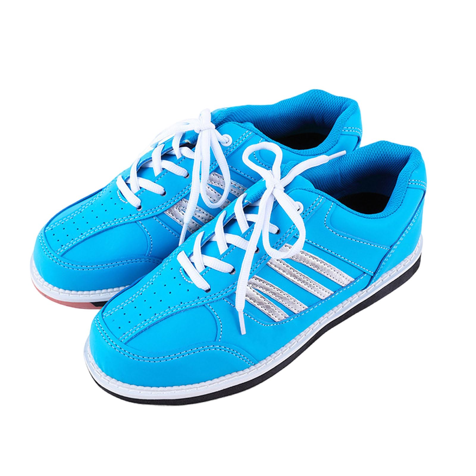 Leggero Antiscivolo Scarpe Sportive Moderne,Scarpe da Bocce,Lightweight Bowling Athletic Sneakers,Scarpe da Allenamento Bowling,vestibilità Comoda,per L'Interno All'Aperto