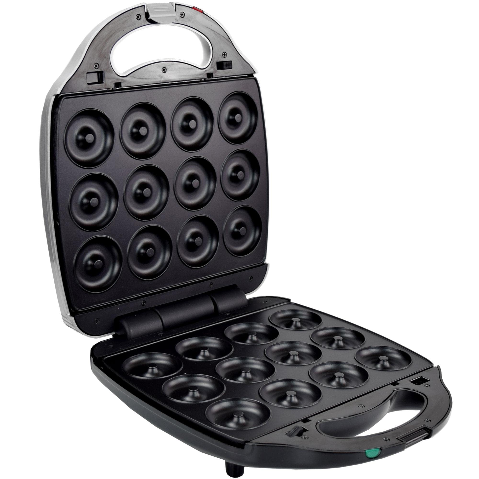 Syntrox Germany ZN-2000W-Donut Maker für 12 Donuts mit austauschbaren Platten