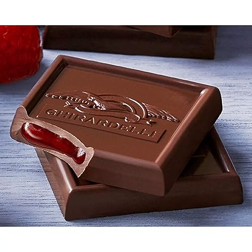 Miniatura 8 de GHIRARDELLI Cuadrados de frambuesa de chocolate oscuro, bolsa de 5.32 onzas
