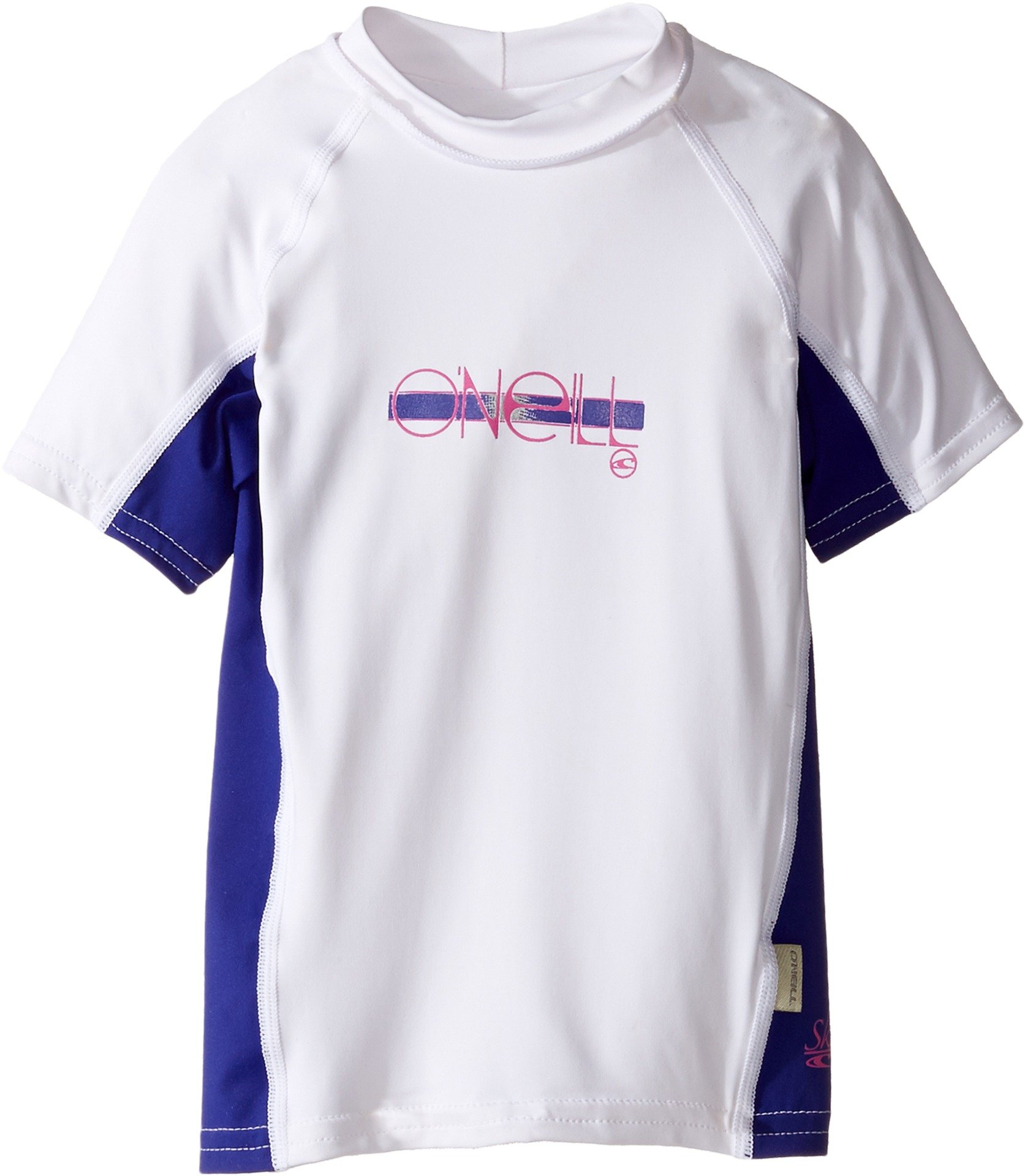 O'Neill Girls Premium Skins Upf 50+ Short Sleeve Rash Guard