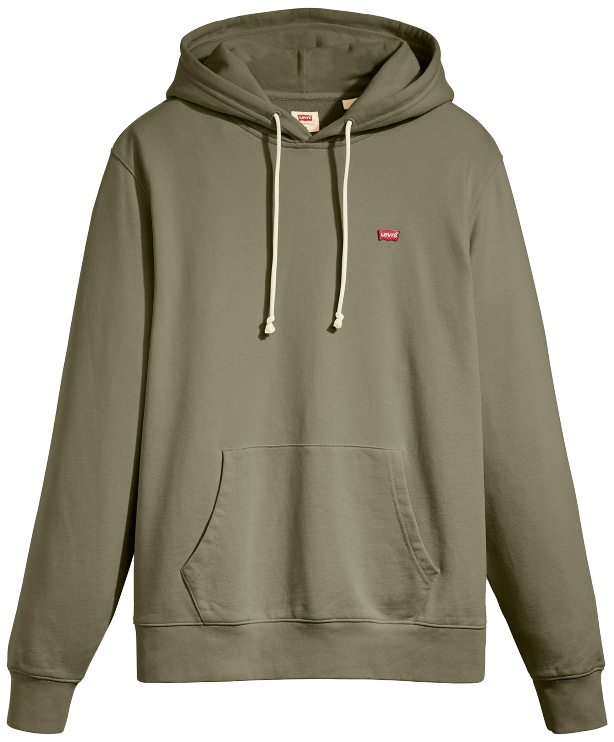 Levi's Men's Original Sweatshirt Hoodie, Smokey Olive, XS