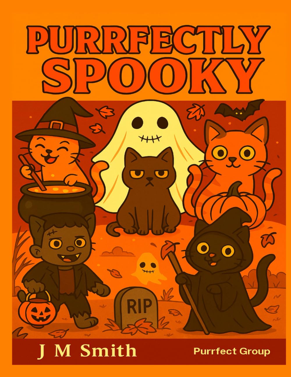 Purrfectly Spooky Colouring Book (Purrfect Colouring Books)
