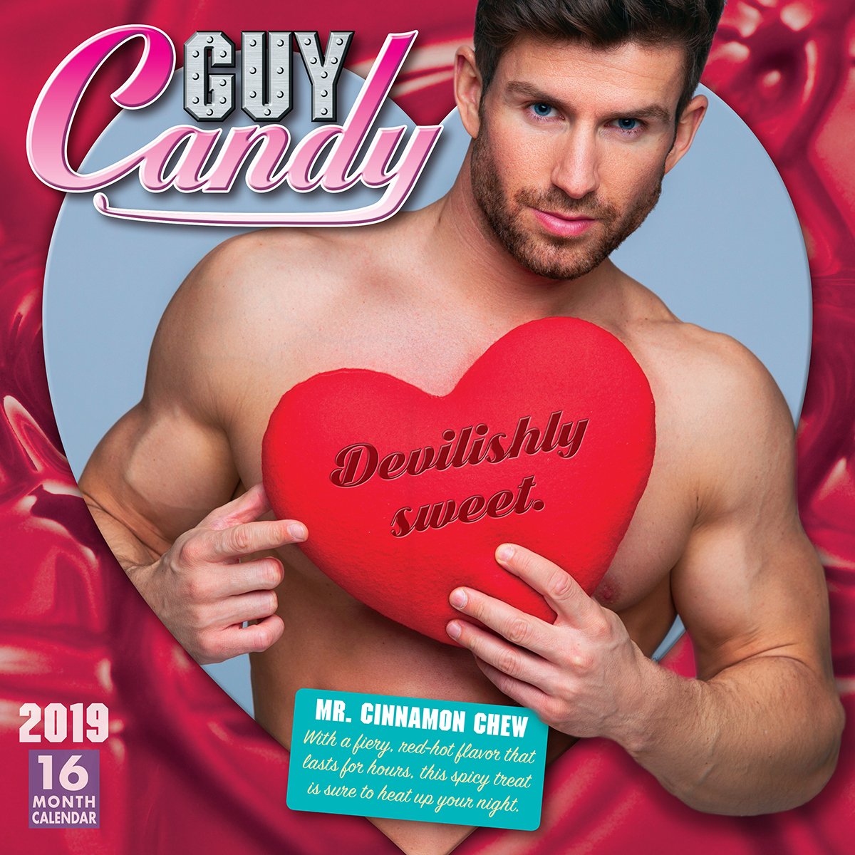 Guy Candy 2019 Wall Calendar Calendar – Wall Calendar, August 15, 2018