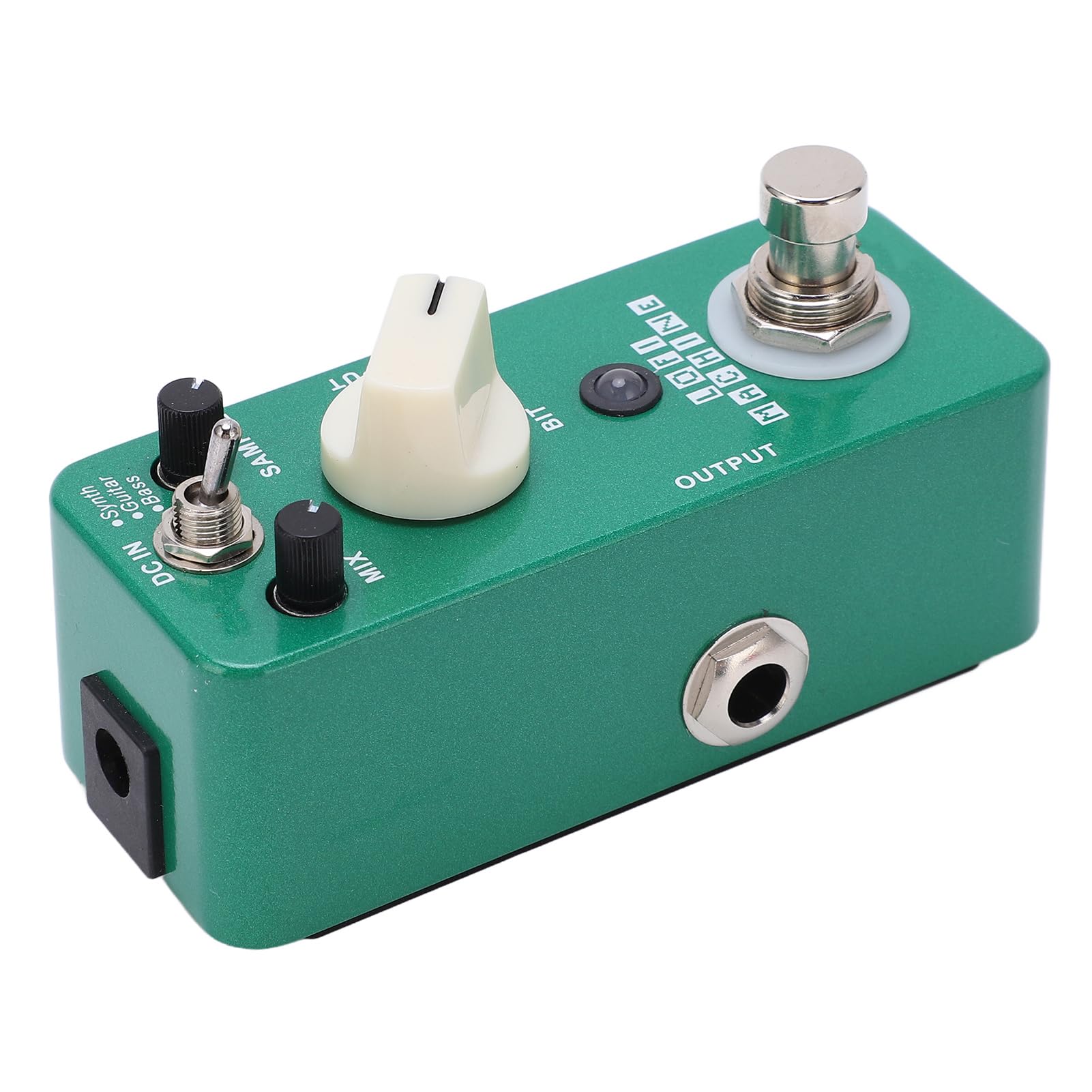 Sample Effect Pedal, Sample Accuracy Pedal 31250Hz~60Hz Metal 3 Modalità di Lavoro 16Bit~5Bit per Sintetizzatori