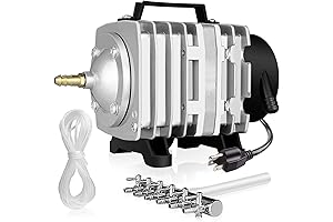 Simple Deluxe Pond Airarator with Adjustable Air Flow Outlets