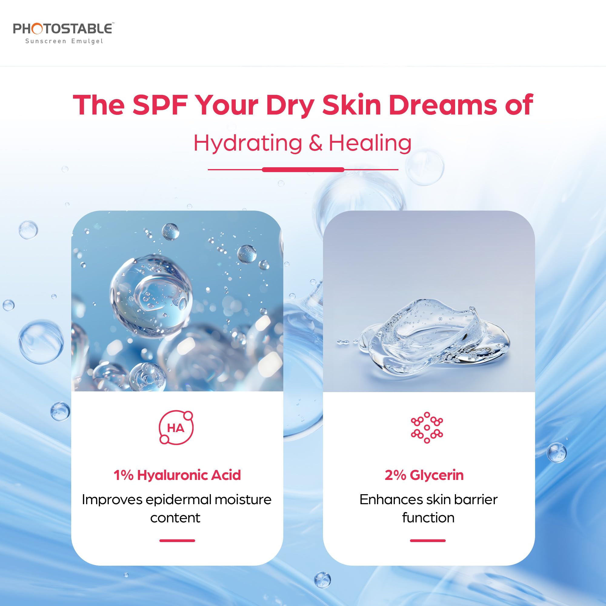 Sunpharma Photostable Emulgel Sunscreen SPF 55+,PA++++, 12 Hour UV Protection, Lightweight, Oil-Control Formula, No White Cast, Dermatologist-Tested, Suitable for All Skin Types, 50 g 2