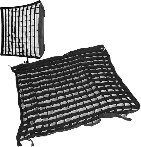 Miniatura 3 de 31.5 x 31.5 in  32 x 32 pulgadas Softbox Rejilla celular de malla de nailon Eggcrate Cuadrícula suave cuadrada para iluminación flash Softbox para