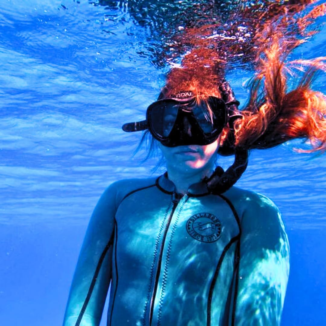 Pro Shot Maska pływowa – zaawansowana maska przeciwmgielna do snorkelingu, pływania i nurkowania z akwalungiem z szerokokątną soczewką ze szkła hartowanego i najlepszą technologią zapobiegającą