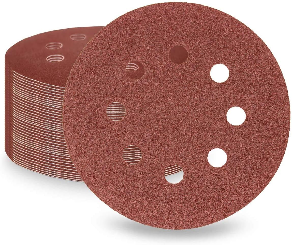 LESNIC 100 Grit Sanding Discs 50 pcs