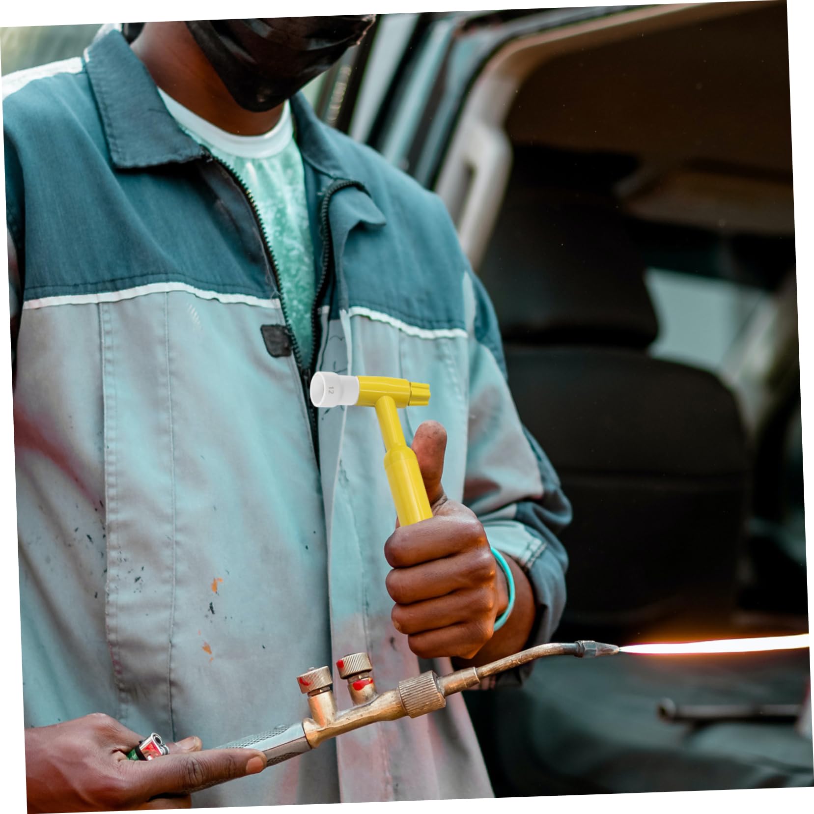 Cabilock Pcs Welding Cup Ceramic Gas Lens White Alumina Cup for Welding Accessories