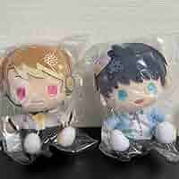 Amazon.co.jp: A3 × characters 茅ヶ崎至 月岡紬 ぬいぐるみ : おもちゃ