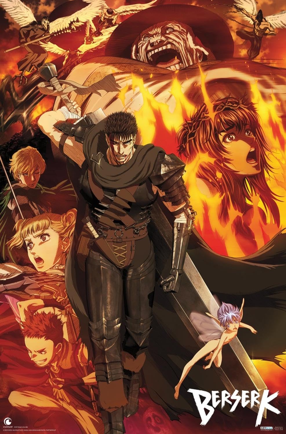 Amazon.com: Berserk - Group Wall Poster, 19L