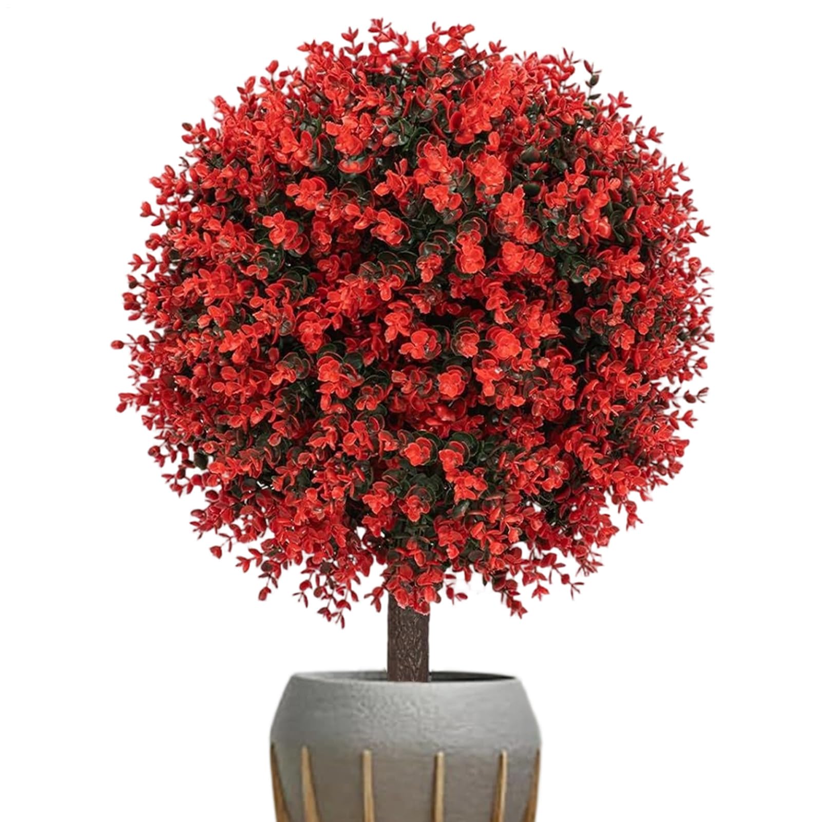Sztuczne rośliny bukszpanowe na zewnątrz, odporne na promieniowanie UV, bukszpan, sztuczne drzewa zewnętrzne, sztuczny topiary, do ogrodu, patio, werandy, trawnika, ścieżki, podjazdu, krajobrazu