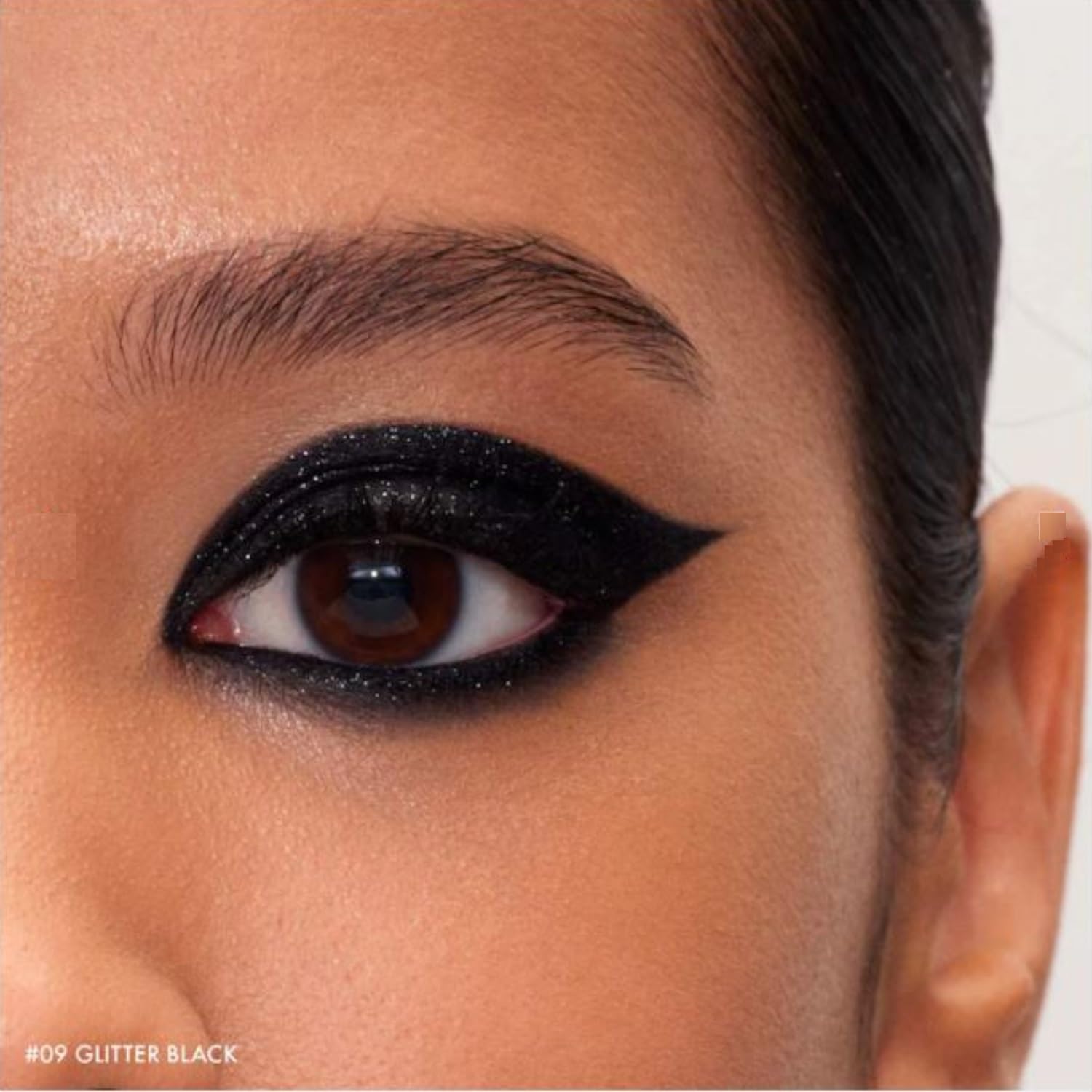 SEPHORA Favorites Waterproof 24H Retractable Eyeliner - 09 Glitter Black - 0.010 oz / 0.3 g