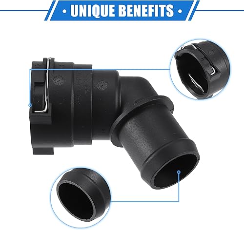 Miniatura 3 de Conector de manguera de refrigerante del motor, manguera inferior, conector rápido de agua compatible con Acura TSX 2004-2014, plástico duradero