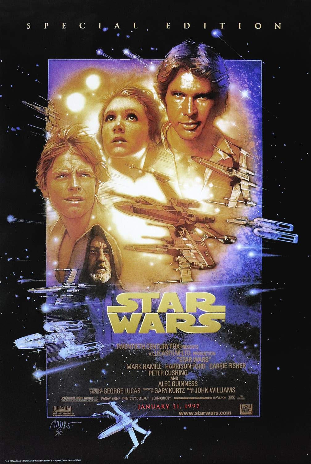 Close Up Poster Star Wars - Style 'C' - American (61cm x 91,5cm) : Merchandise