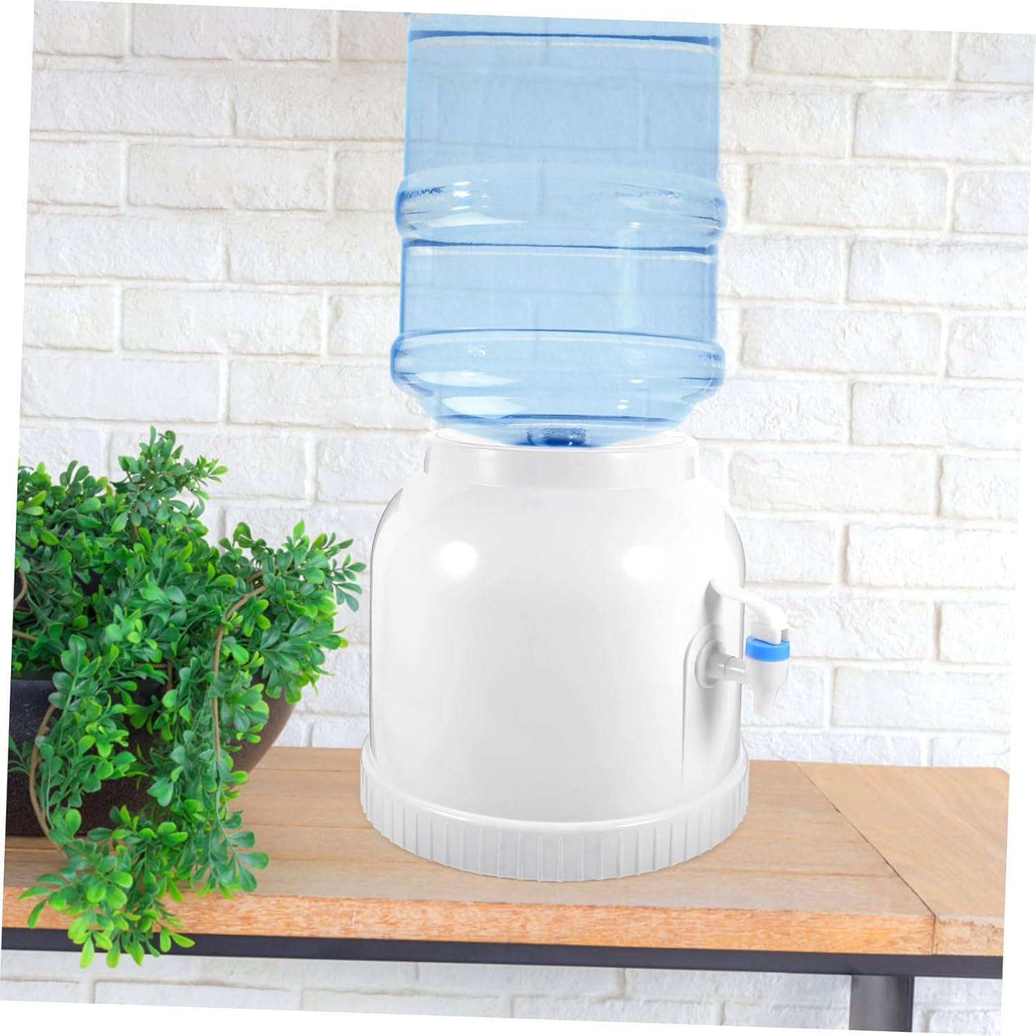 Sturdy Water Cooler Stand for Bottled Water with Tool Setup Heavy Duty Countertop Support for Office and Apartment Use