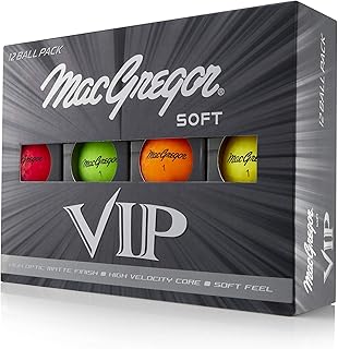 MacGregor VIP Soft Pack Of Golf Balls