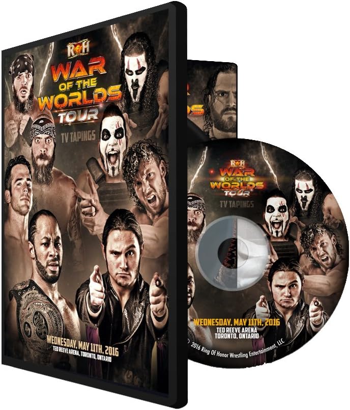 Official ROH & NJPW - Ring of Honor War of the Worlds - Toronto 2016 Event DVD