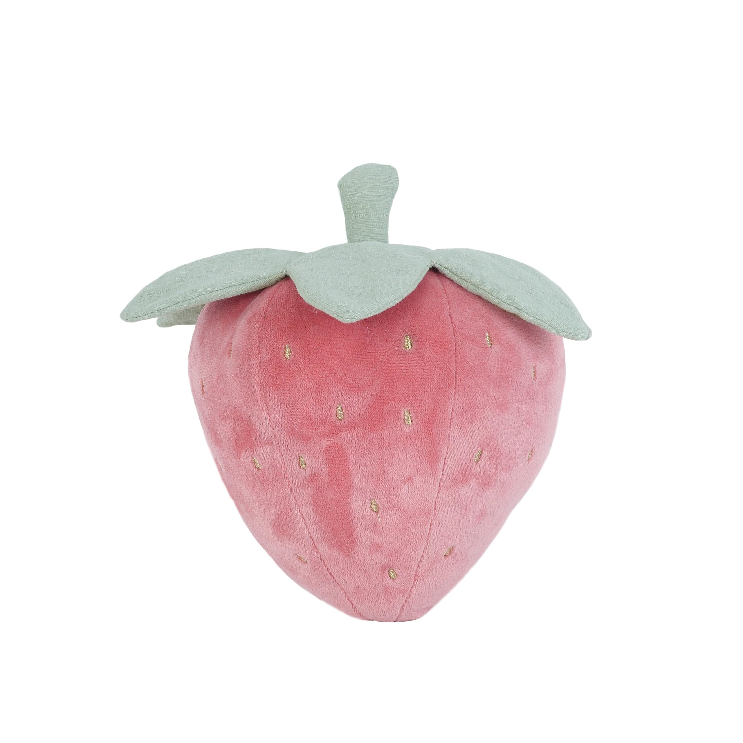 Berry Soft Stuffed Plush Toy – 7”, Handcrafted Squishable Fruit Plushie, Use as Toy or Nursery Room Décor, Great Gift for Kids of All Ages