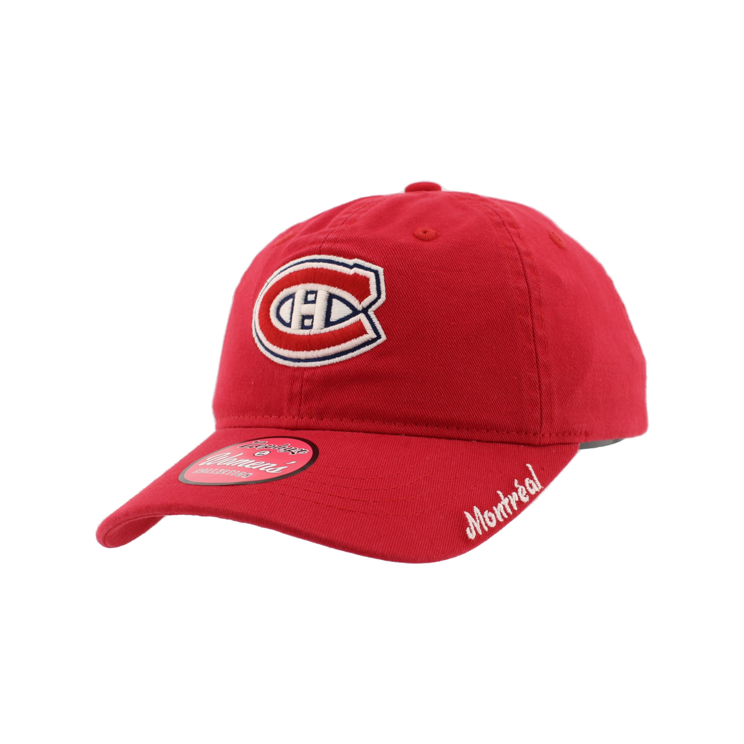 ZHATSWomen's NHL Officially Licensed Adjustable Hat Girlfriend Icon Team Color Baseball Cap