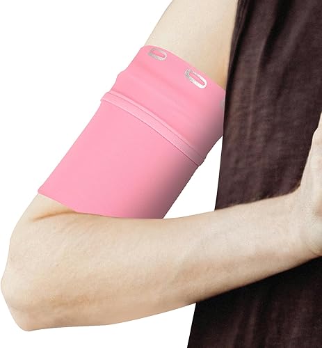 Miniatura 10 de PATIKIL Funda universal para brazalete para correr de 7.09 x 4.75 pulgadas, funda para brazo de teléfono celular con bolsillo con cremallera para