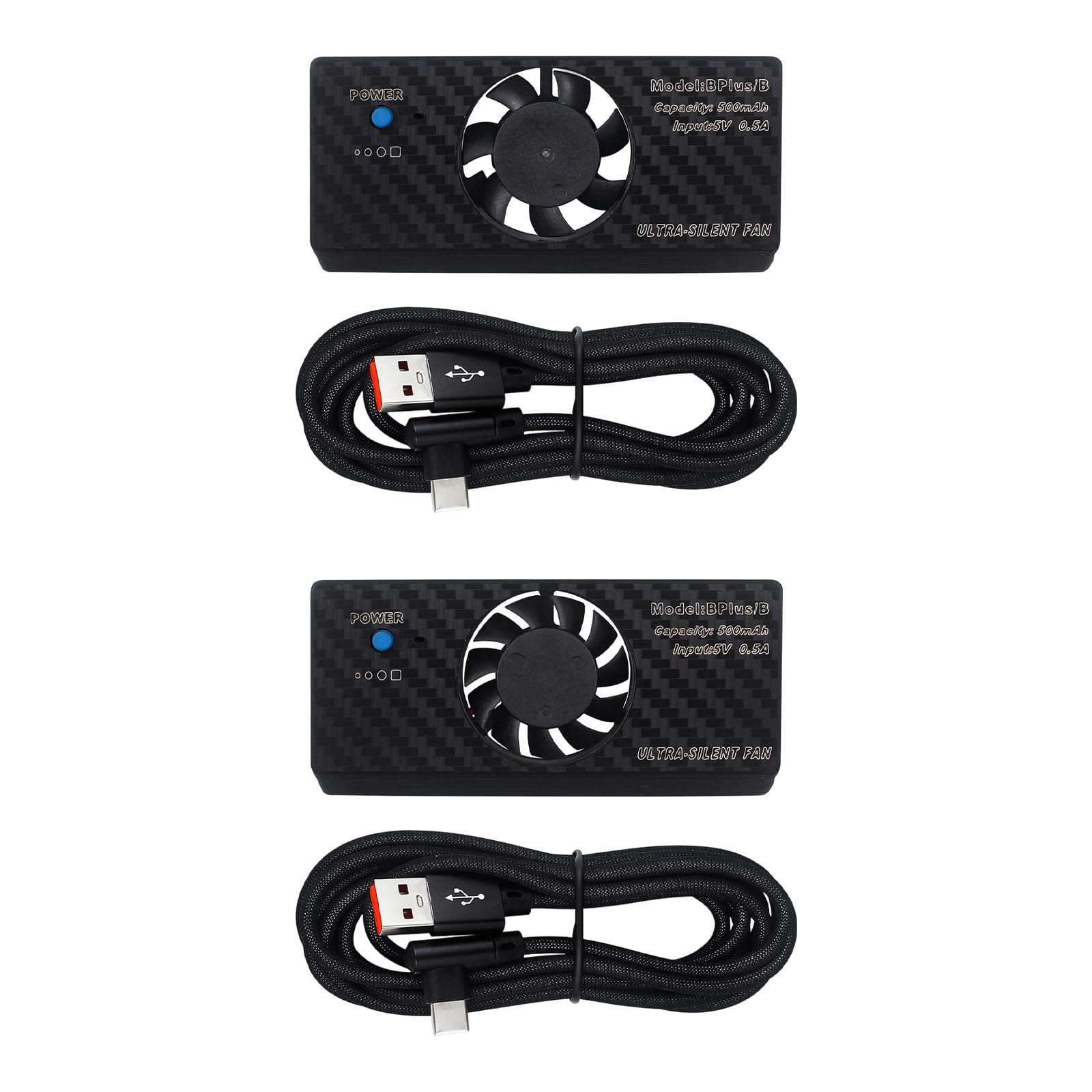 Ventola di raffreddamento ad efficienza per telecamere in streaming live Processo super silenzioso Alimentato tramite USB Dispositivo di dissipazione del calore portatile Coerente A6400