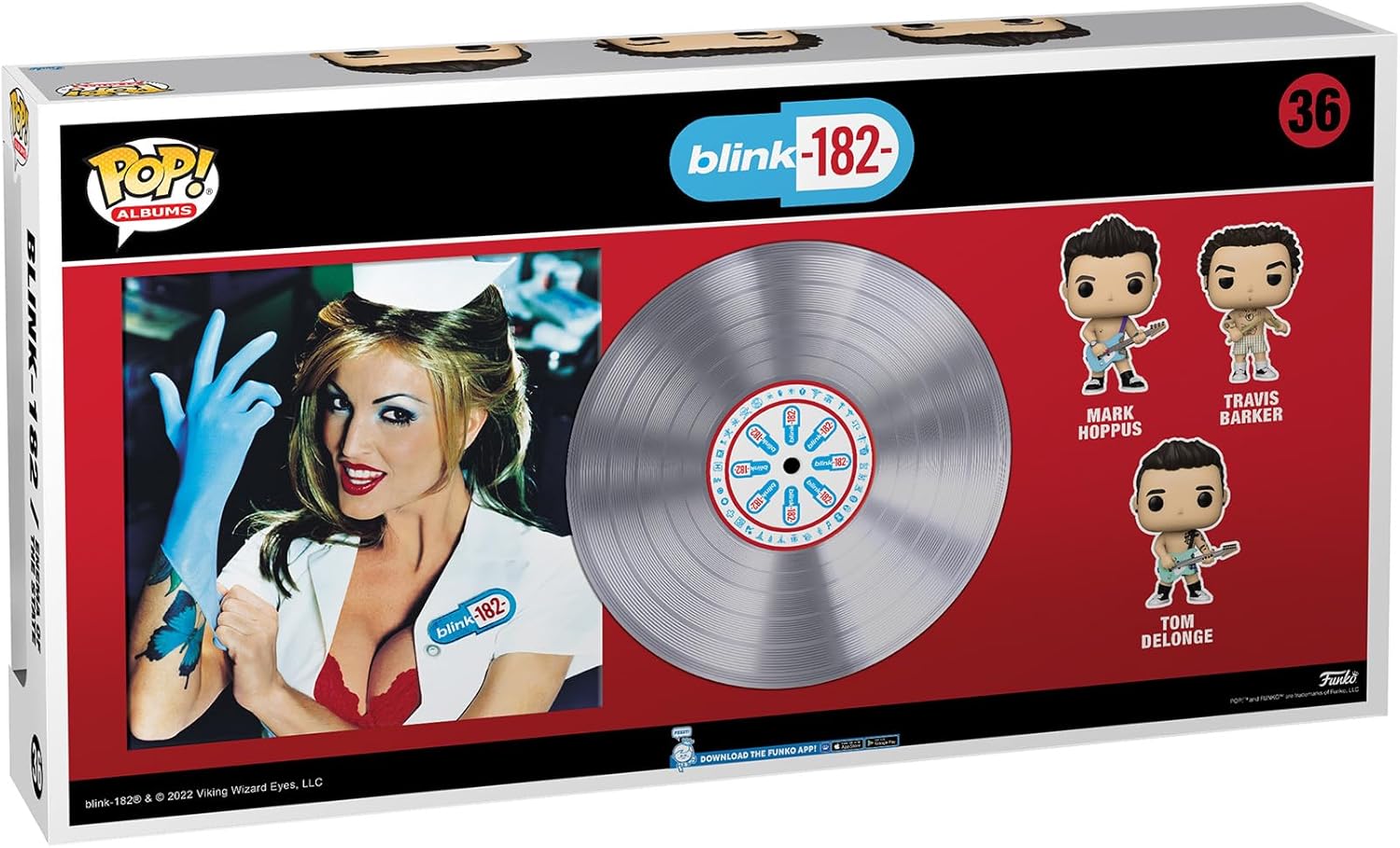Funko Pop! Album Deluxe: Blink 182 - Enema of The State Vinyl Figures (2022 Limited Edition)