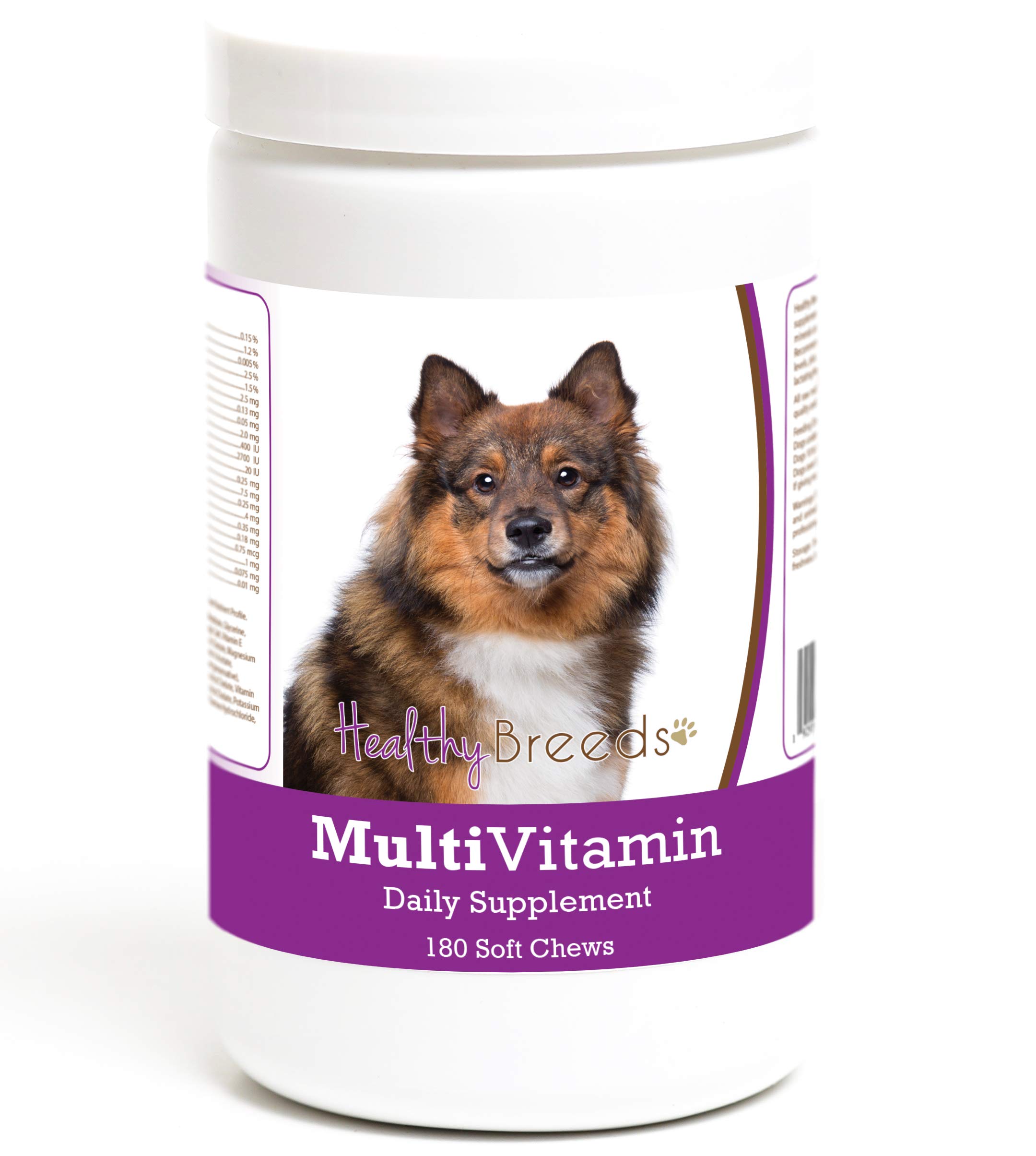 Healthy Breeds Eurasier Multivitamin Soft Chew for Dogs 180 Count