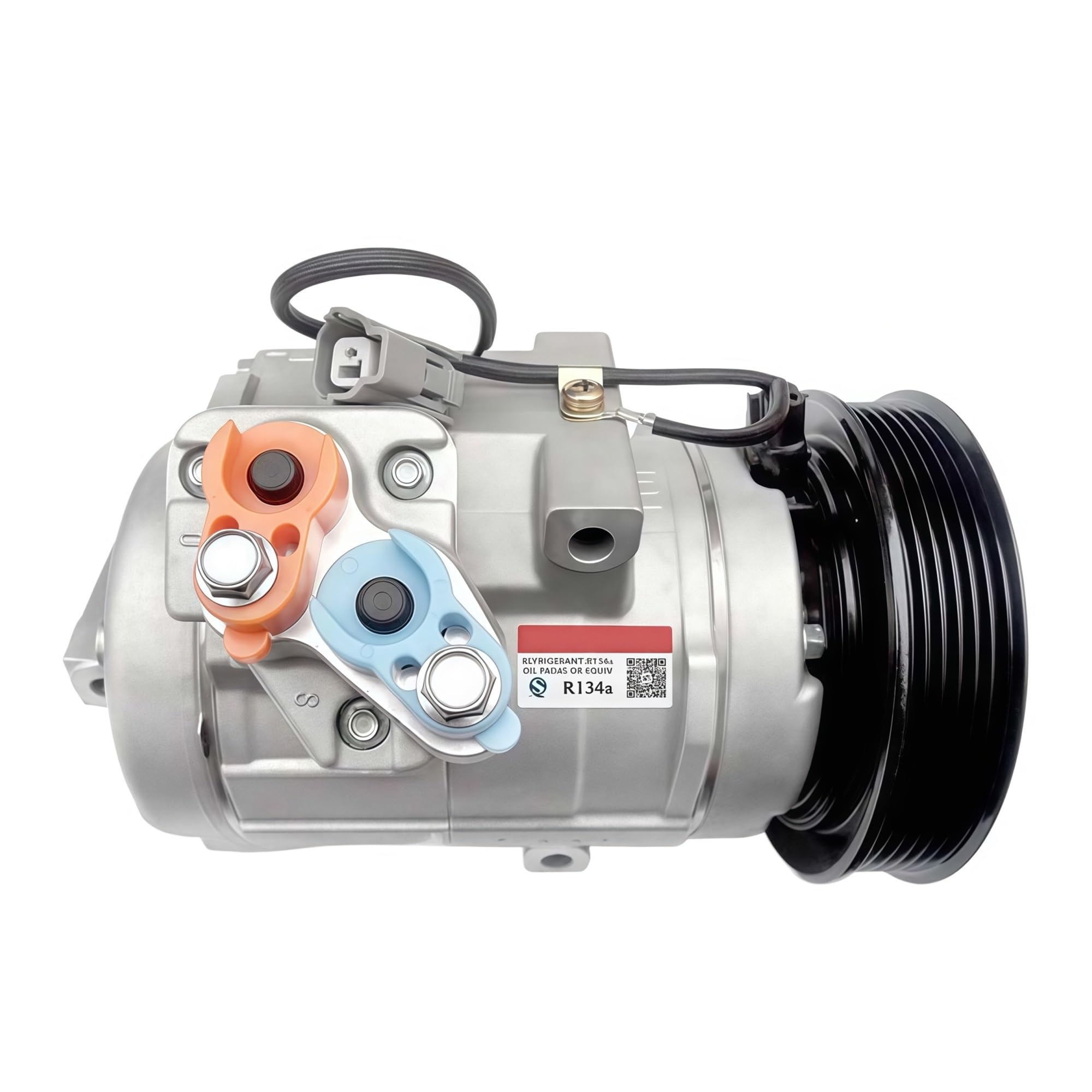 Pyqmztrv One Color A/C Compressor，Compatible For Odyssey 2.4L 2004 2005 2006 10S20c 38810-Pgm-003 38810Pgm003 447220-3694 447170-6754 447220-3692