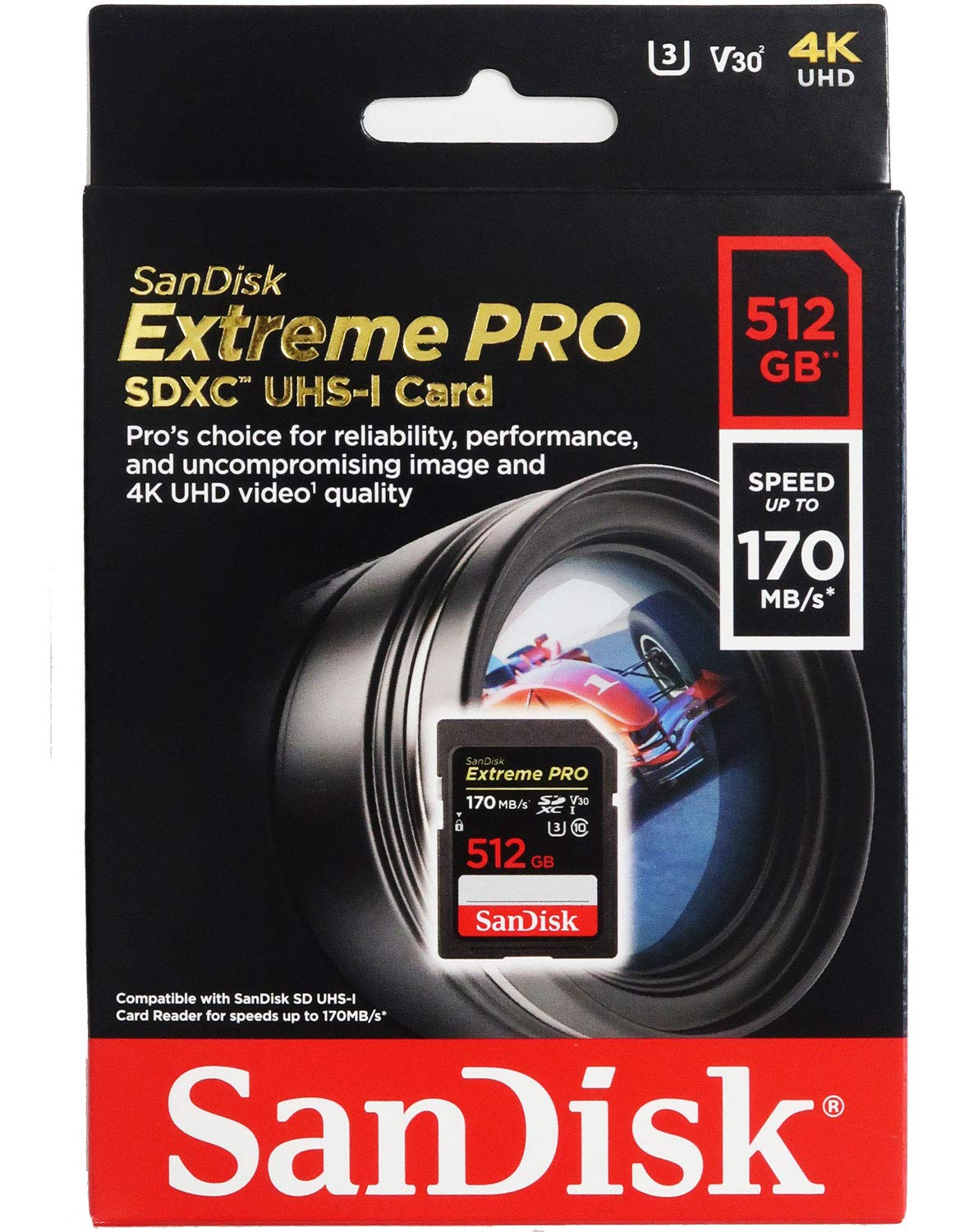 SanDisk (サンディスク) 512GB Extreme PRO SDXC Amazon.com: SanDisk 512GB Extreme PRO UHS-I SDXC Memory Card