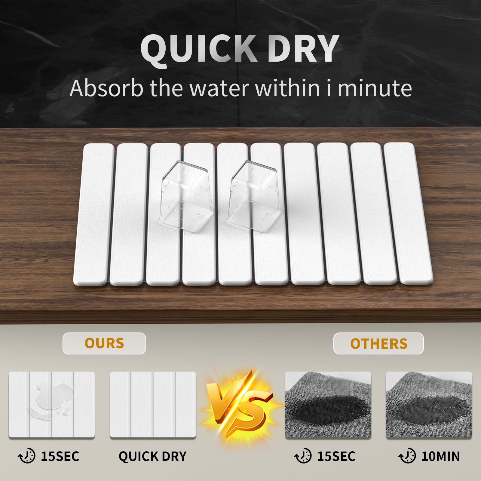 Drying Mat Kitchen Countertop, 24