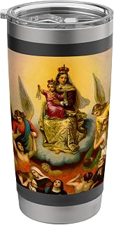 Scapular of Our Lady of Mount Carmel Brown Mt. Stainless Steel Insulated Tumbler