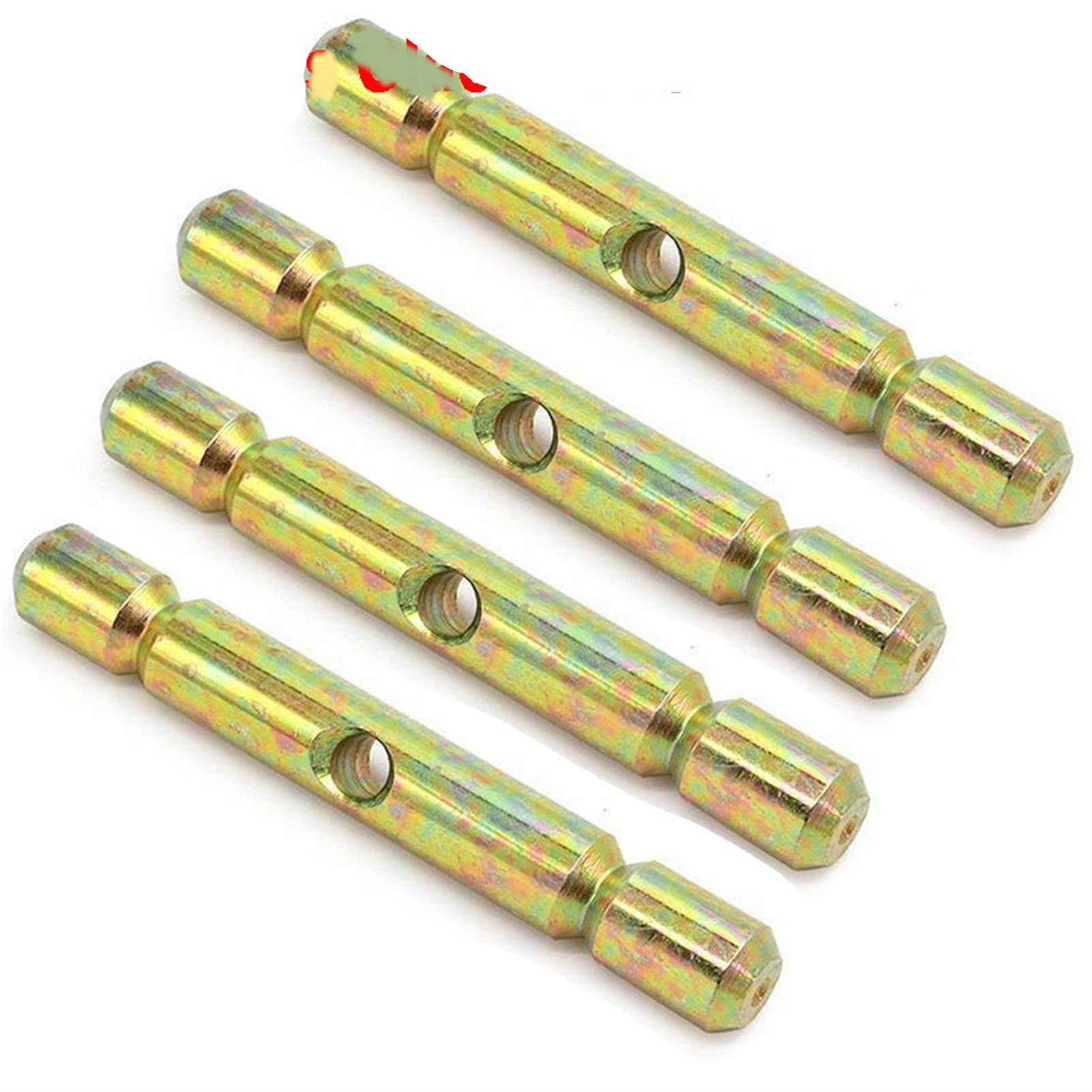 DKEKE Alloy Steel Plow Glacier Pro Shear Pin Replacement 2205063 For Polaris Glacier Pro Snow Plow ATV Snow Touring 750 DKEKE (Color : 4 Gold)