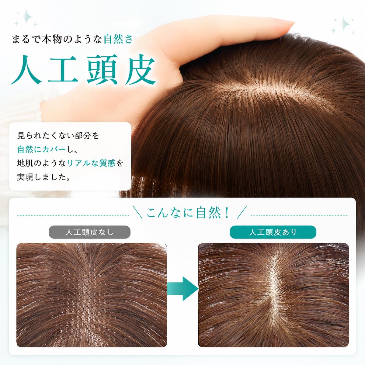 Amazon.co.jp: 日本ヘアピース研究所 実用新案登録済 前髪ウィッグ