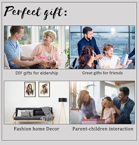 Miniatura 5 de Kits de pintura de diamantes de guepardo por números para adultos principiantes, pintura de taladro completo con arte de diamantes por números, kit